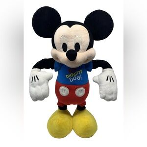 Disney Mickey Mouse Clubhouse Hot Diggity Dog Dance Play Plush Toy Tested Works